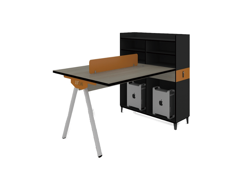 Marine Dual-Workstation Computer Desk