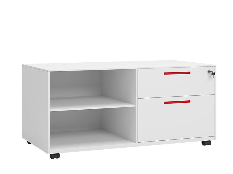 Marine Locker – Two Drawer Open Shelf