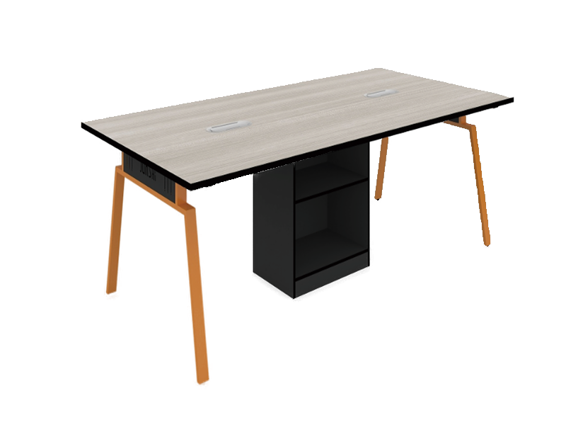 Professional Marine Double Office Desk HS-32