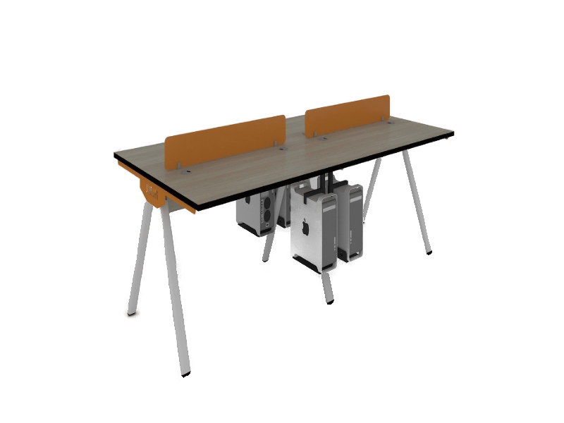 Marine Double-workstation Anti-surge Intelligent Office Desk HS-69