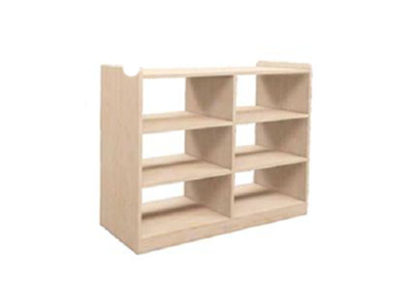 Marine Shelving Unit: MXD-104-5 Six-Compartment Open Cabinet