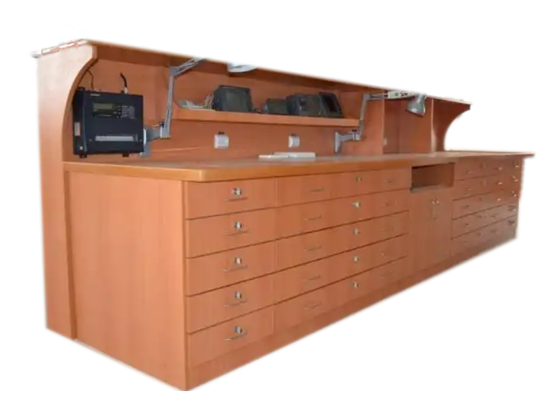 Marine Navigation Console Desk