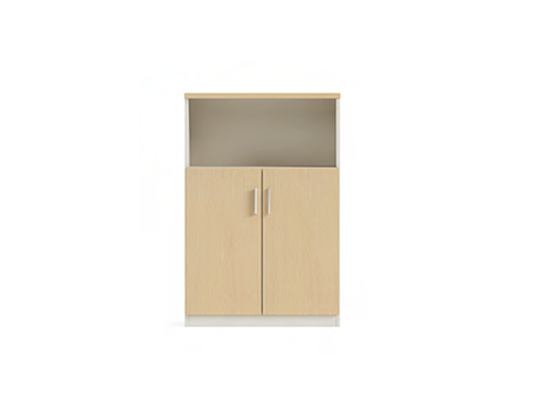 Marine Storage Cabinet：Modern Minimalist Mixed Open & Closed Door
