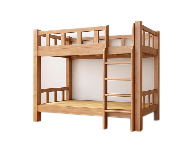 Marine Bed – Solid Wood Double-Decker Bunk Bed