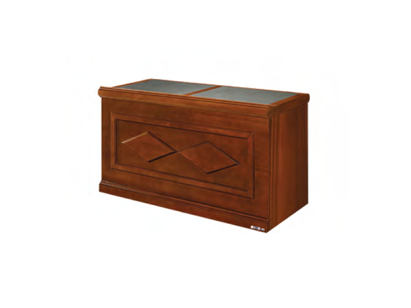 Marine Wooden Podium with Storage: Elegant Durability for Vessel Briefings & Commands
