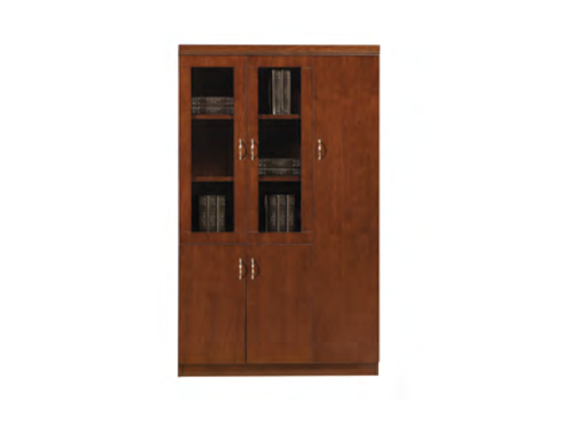 Marine Wooden Combination Storage Cabinet: Mixed-Door Design for Vessel Organization