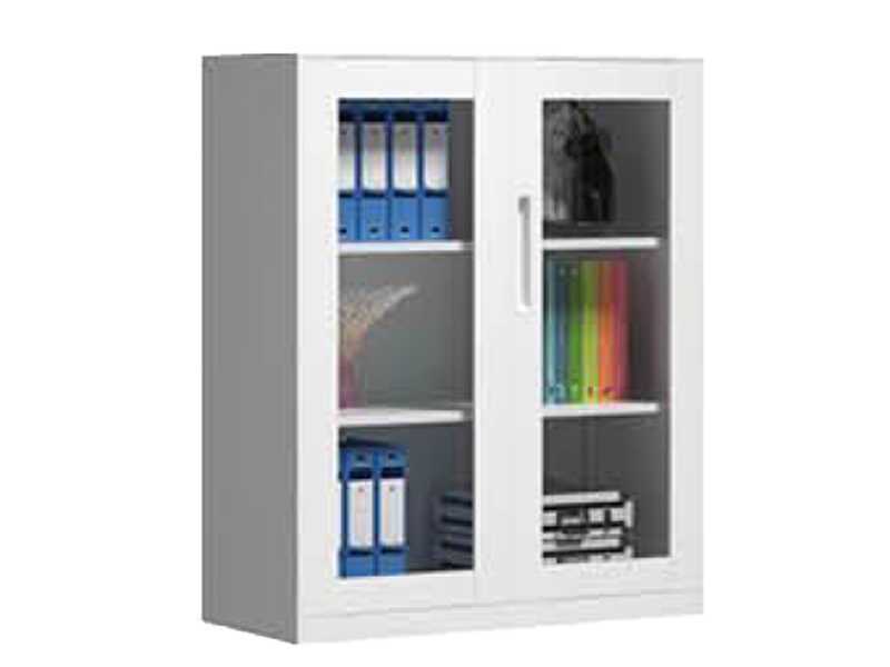 Marine Locker – Narrow Frame Glass Door Low Cabinet