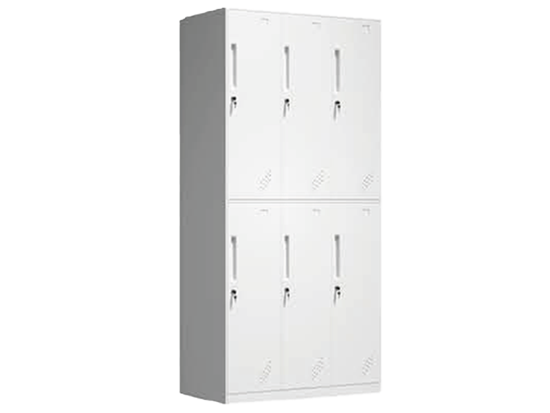 Marine Wardrobe – Narrow Frame Six Door Locker
