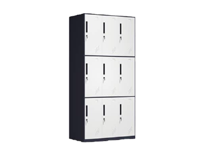 Marine Wardrobe – Narrow Frame Nine-Door Locker