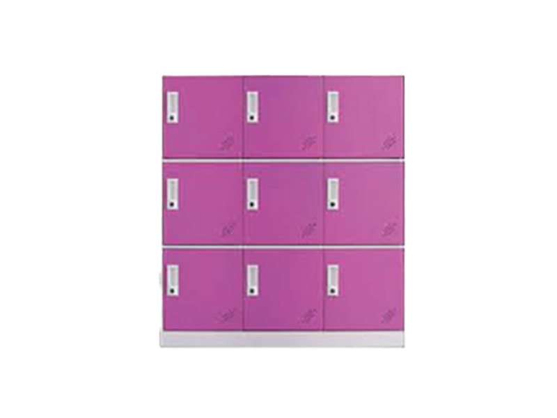 Marine Locker – Narrow Edge Nine-Door Cabinet