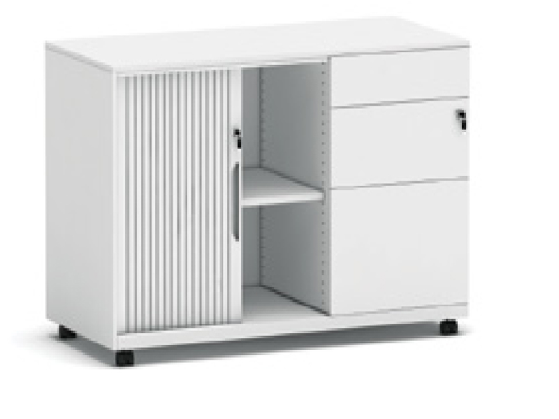 Marine Locker – Modular Mobile Storage Cabinet (White)