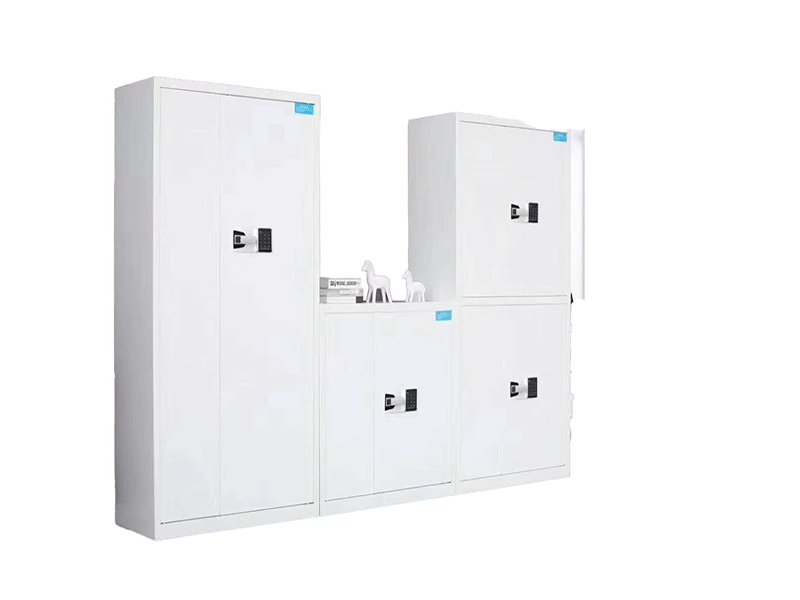 Marine Safe – Modular Electronic – Lock Storage Cabinet Set（White）