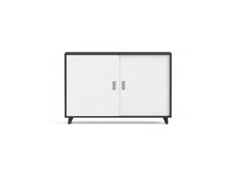 Marine Modern Minimalist Double-Door Storage Cabinet