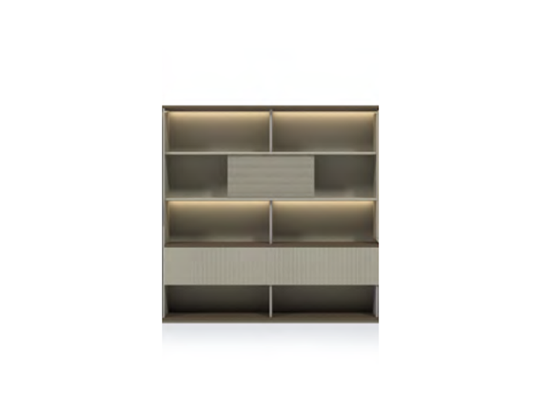 Maritime Modular Storage Display Cabinet with Integrated Lighting