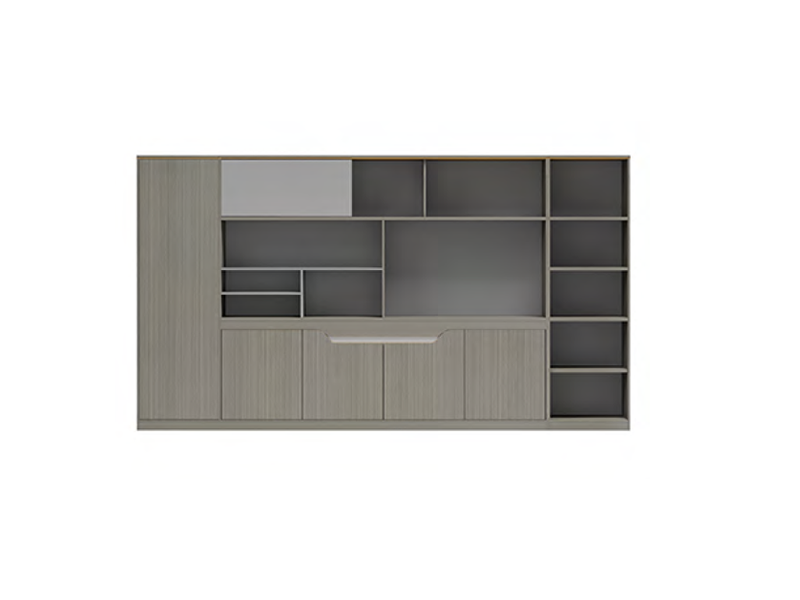 Maritime-Grade Modular Wall Storage System with Mixed Compartments