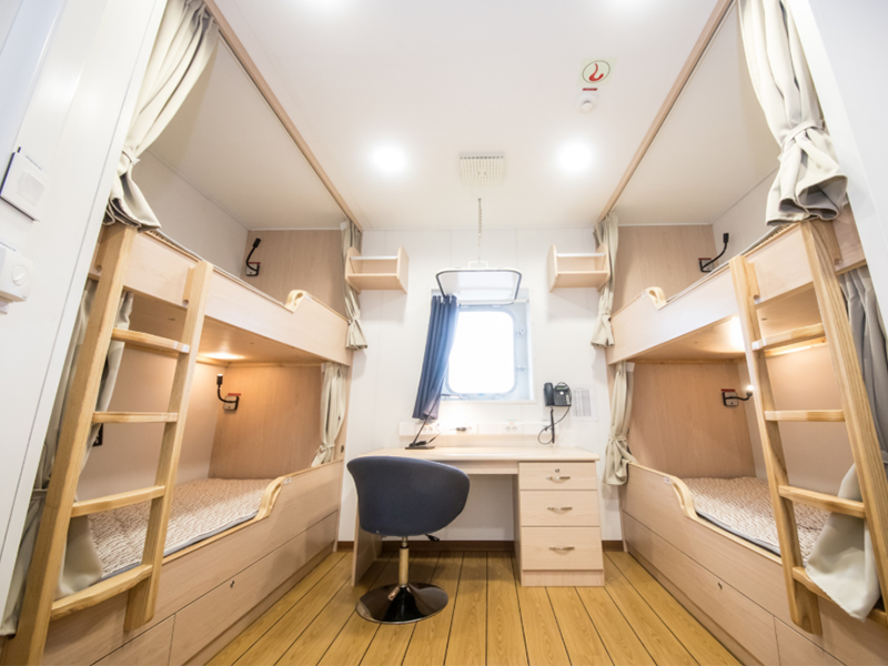Living Space for the Crew of a China Shipping Company