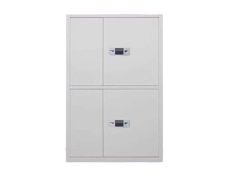 Marine Safe – Two Section Electronic Security Cabinet（White）