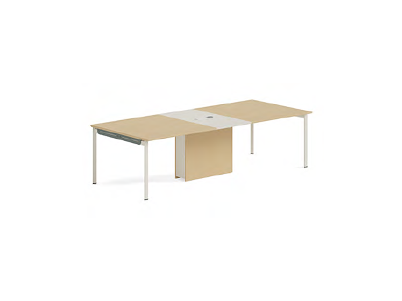 Maritime Office Desk with Central Storage Unit