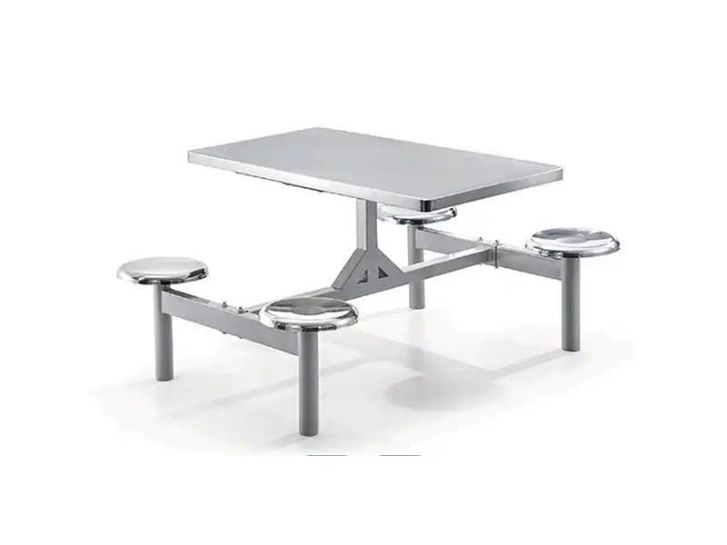 Marine Stainless Steel Integrated Dining Set