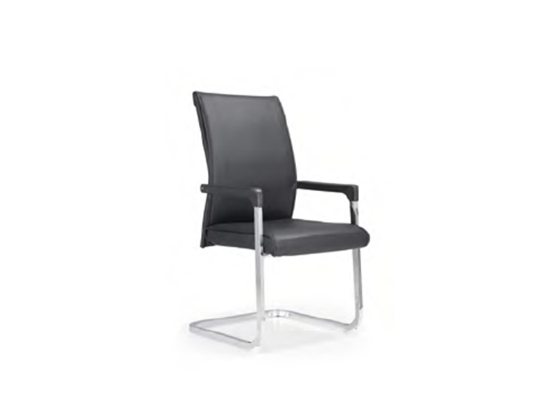 Marine Mid-Back Conference Chair with Sled Base