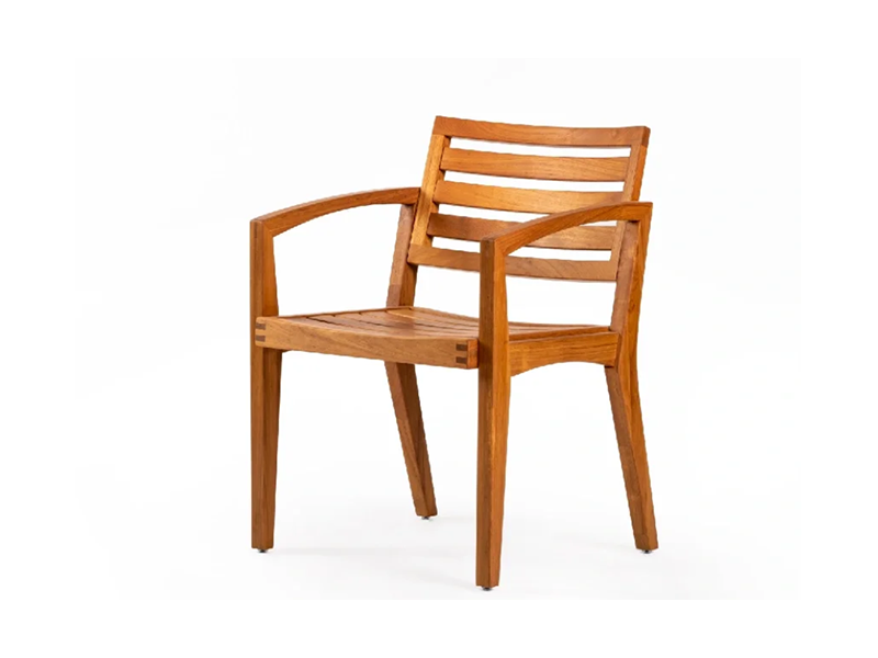 Marine-Grade Teak Outdoor Chair