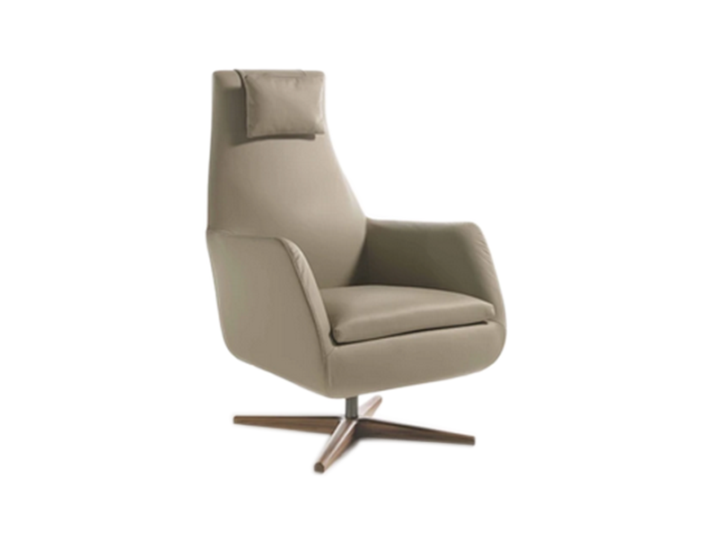 Marine-Grade Swivel Lounge Chair