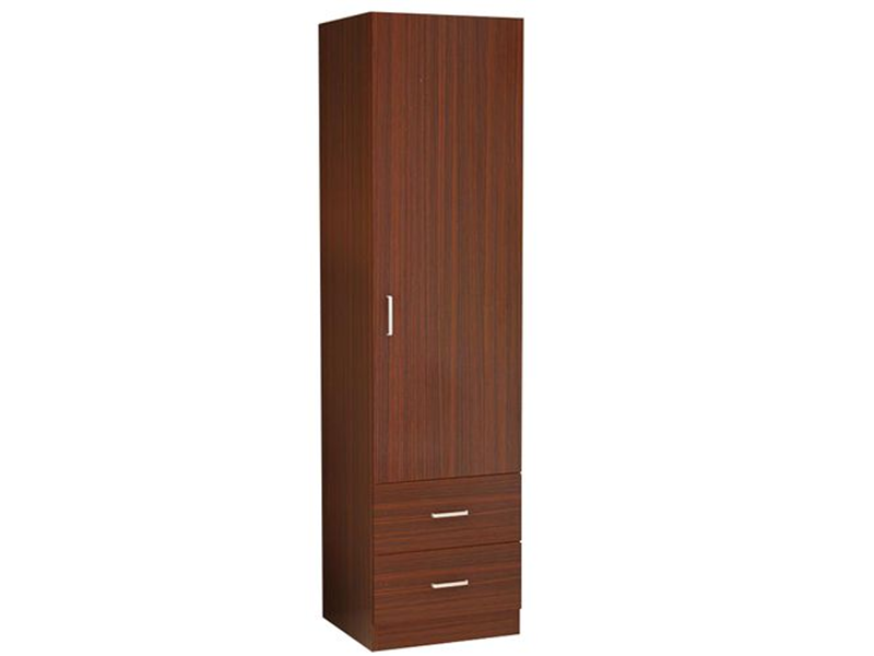 Marine Single-Door Wardrobe with Drawers