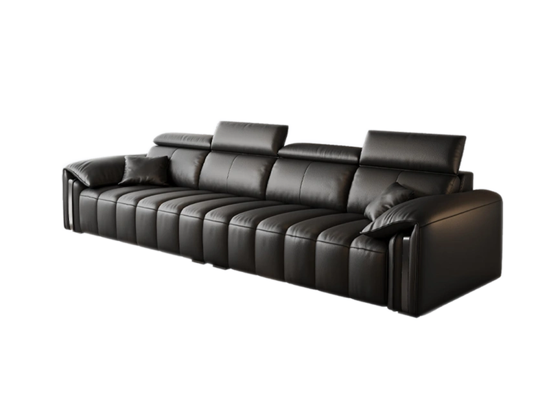 Marine Power-Reclining Leather Sofa