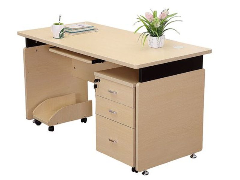 Marine Office Desk with Mobile Storage