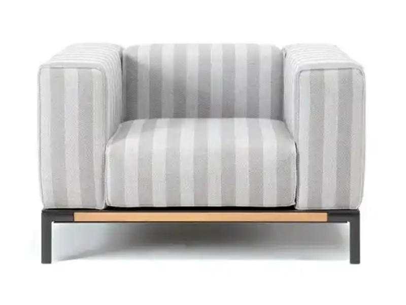 Marine Striped Armchair