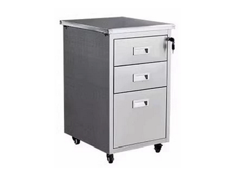 Marine Mobile Stainless-Steel Nightstand