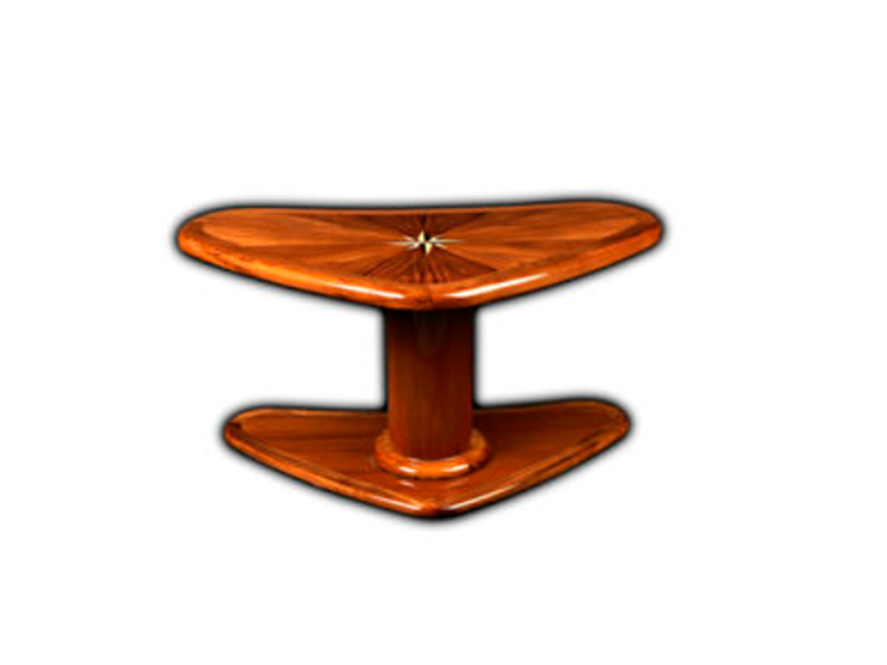 Marine Luxury Wooden Corner Table