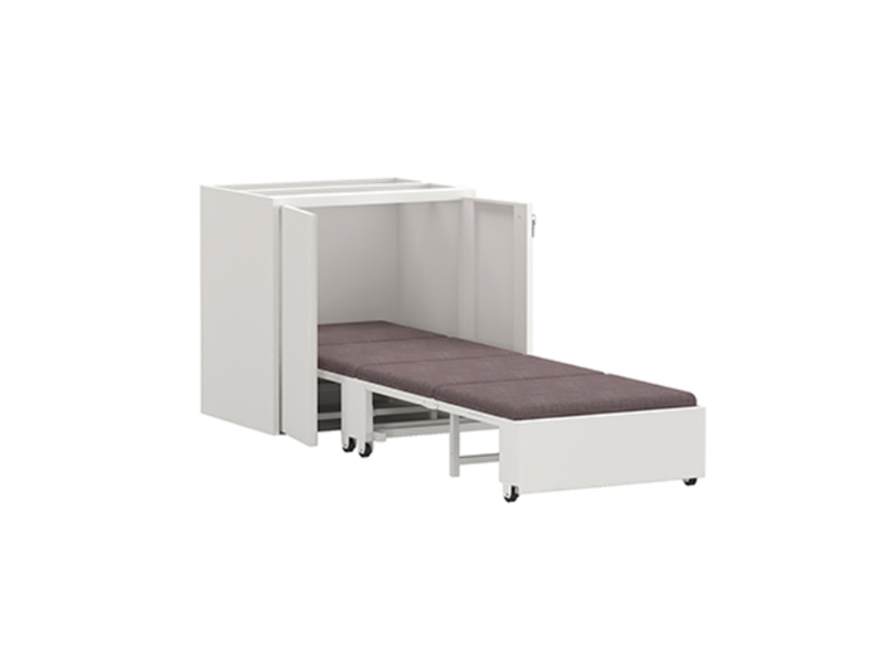 Marine Cabinet-Integrated Folding Bed
