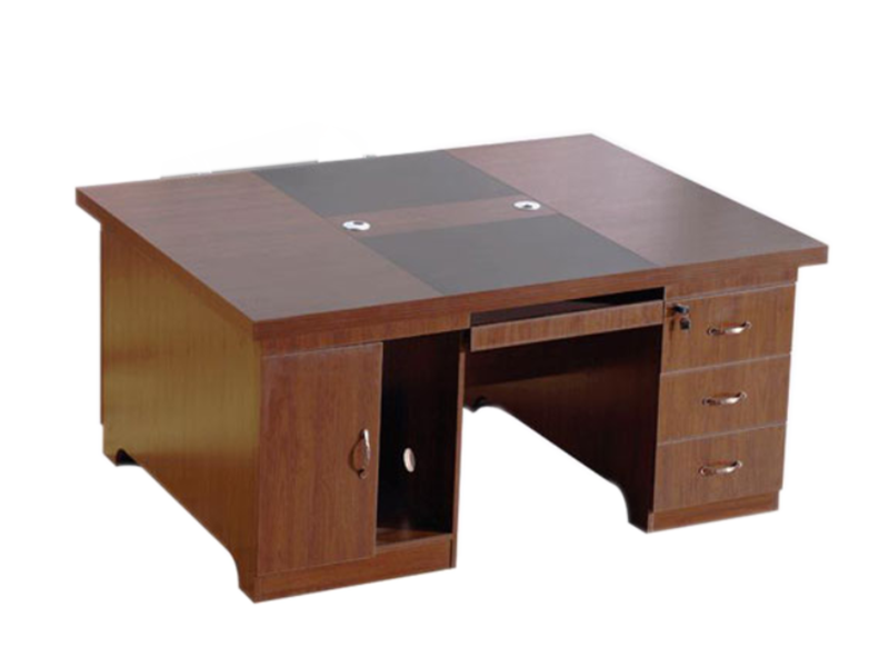 Marine Office Desk with Lockable Drawers