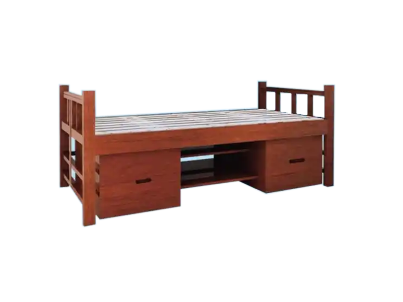 Marine Solid Wood Single Bed